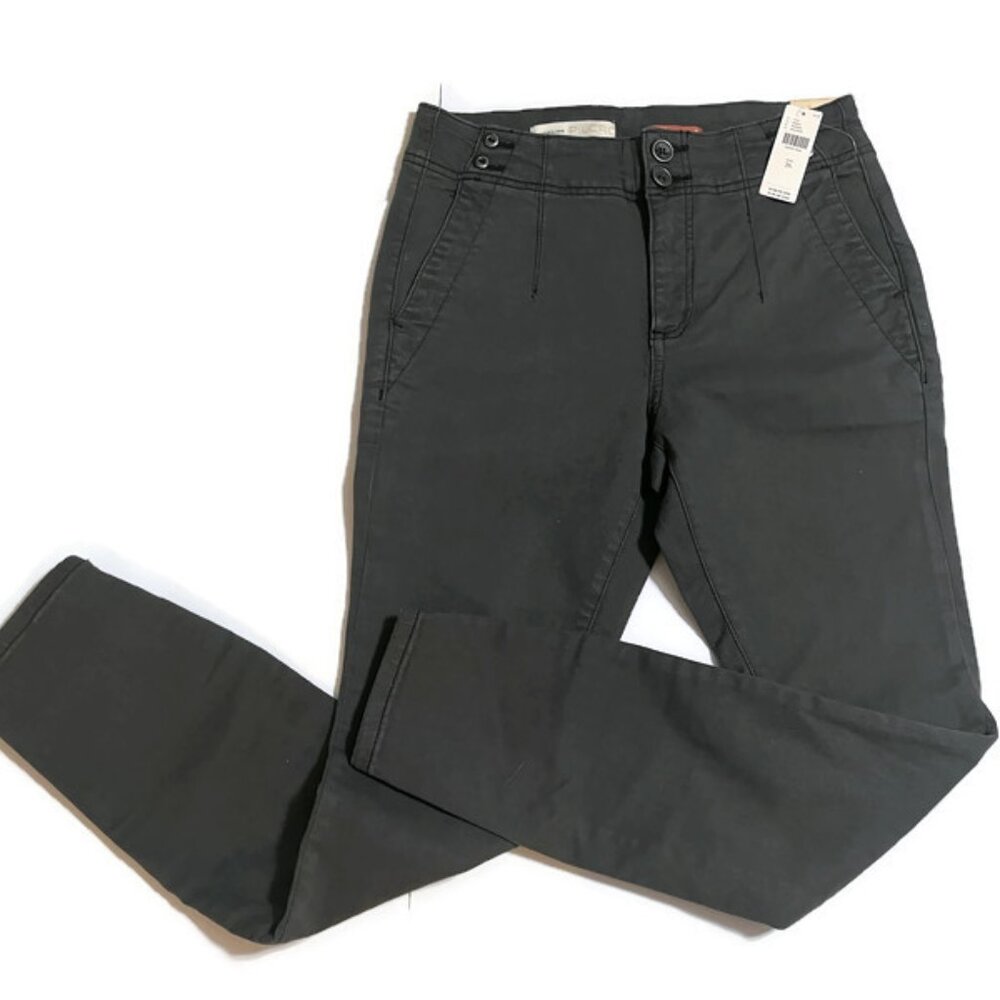 Anthropologie Pilcro and the Letterpress Gray High Rise Skinny Jeans Size 26 - Picture 2 of 9